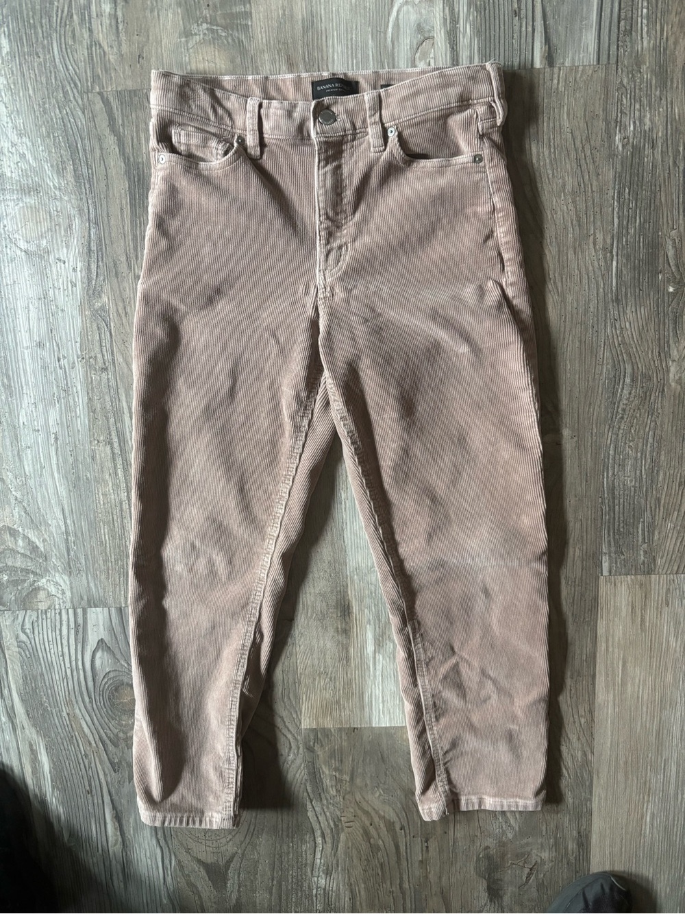 Banana Republic Straight-Leg Corduroy Pants